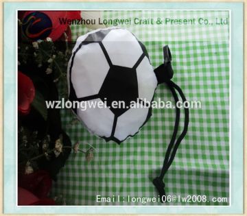 Hot wholesale funny football bag foldable trolley shopping bag