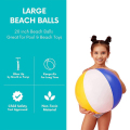 Rainbow Color Pool Party Pack Balls Beach Balls