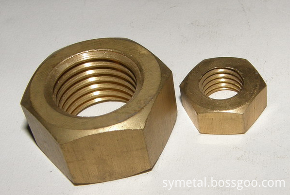 brass hex nut