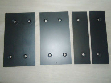 platinum plated titanium plate