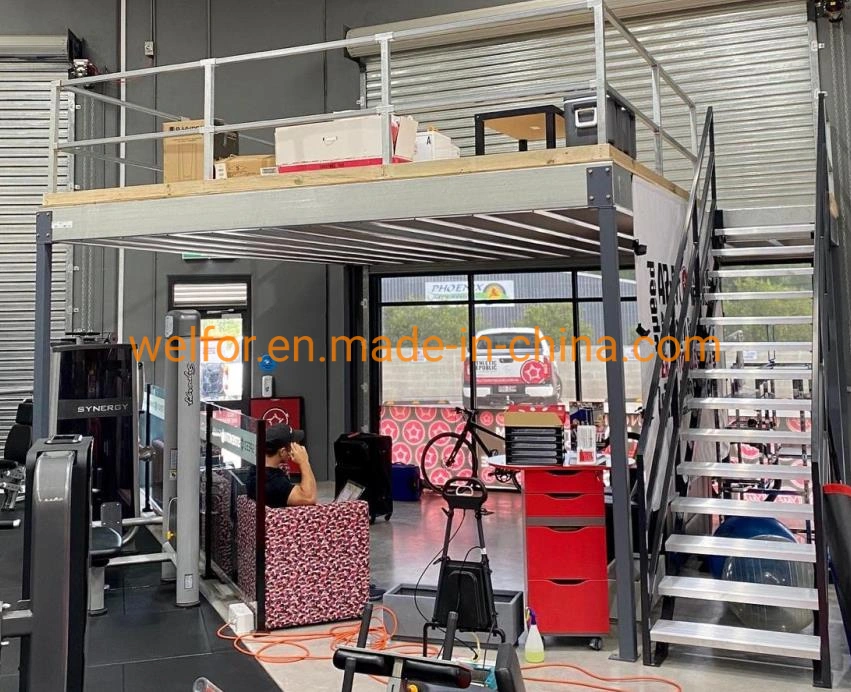 Industrial Mezzanine Floor Demountable Platform Factory Storage Pallet Racking Mezzanine