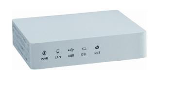 Single port ADSL 2+ modem router(USB)