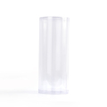 menyesuaikan wadah kemasan silinder plastik bening dengan tutup dan tabung plastik transparan