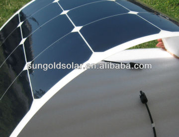 semi-flexible solar panel 20w