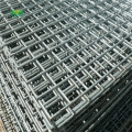 Black welded wire fence mesh panel