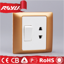switch of hotel use, standard size best price electrical switch, 16A modern light switches