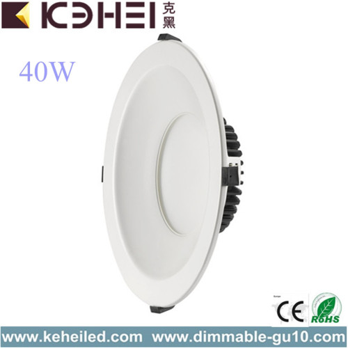 40W 10-calowe białe LED Downlights CE RoHS