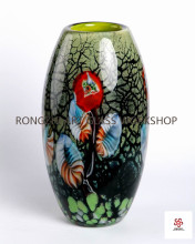 Flower Glaze Vase Decoration