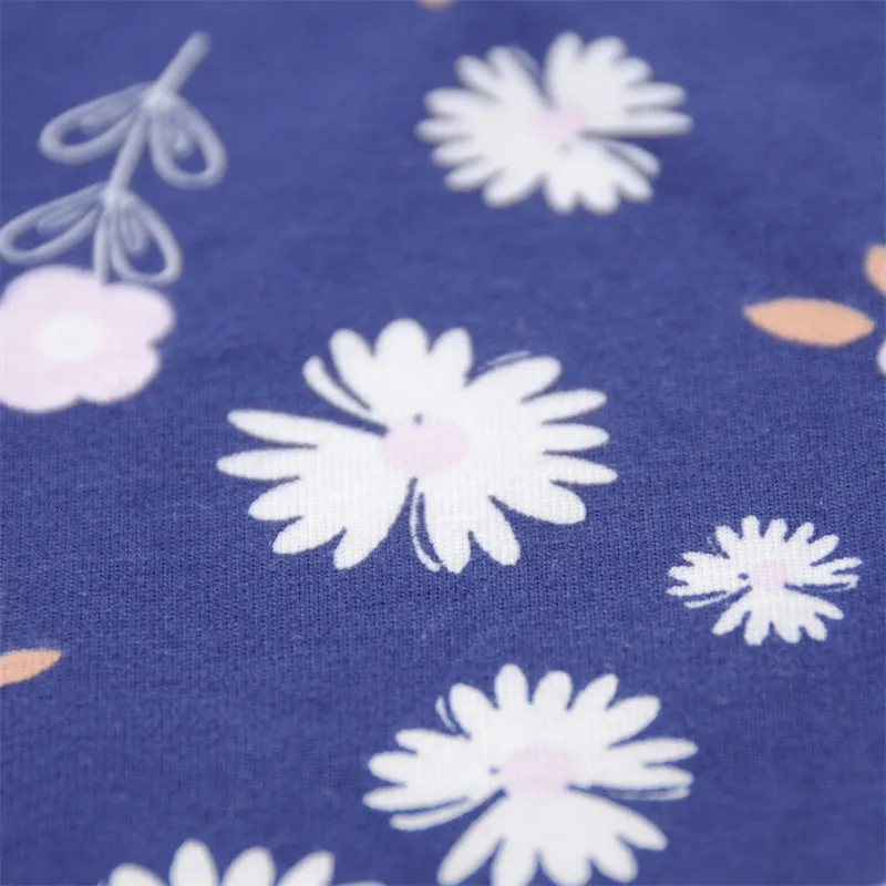 ผ้าคอตตอนคอมผสมสแปนเด็กซ์ ผ้าพิมพ์ลายดิจิตอล Siro Jersey ขนาดกะทัดรัด