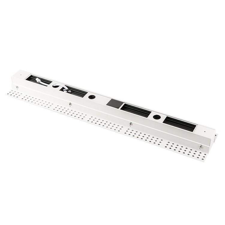 Trimless Aluminum 10w architectural linear down light Recessed Linear LED Grille Light