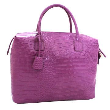 Fashionable women's alligator genuine leather bags