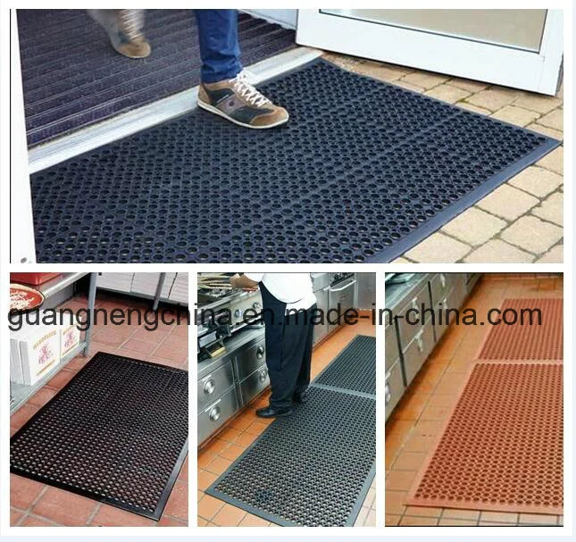 Heavy Duty Rubber Safety Anti-Fatigue Mat for Wet or Greasy Areas