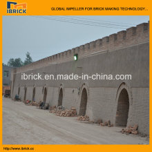 Refractory Brick Kiln / Clay Brick Burnt Hybrid Hoffman Kiln