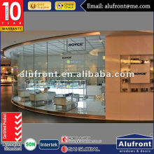 Aluminum Shop Front/Aluminum Sliding Shop Front Door