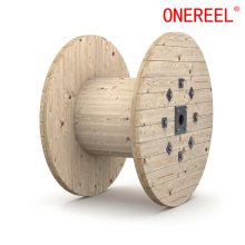 Large Empty Wooden Electrical Cable Spools for Sale