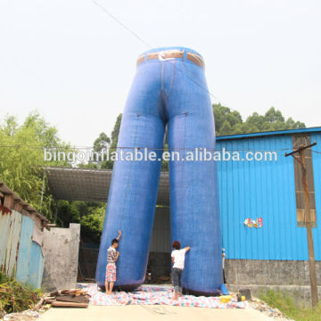 8M inflatable jean replicate,inflatable model ,for advertising