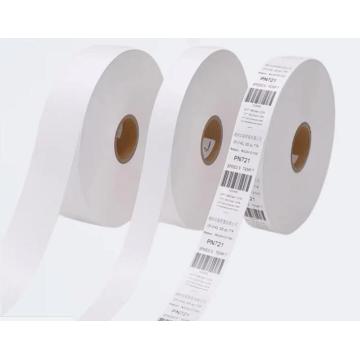 Blank Washable Nylon Taffeta Label Roll for Printing Garment Wash Care Label