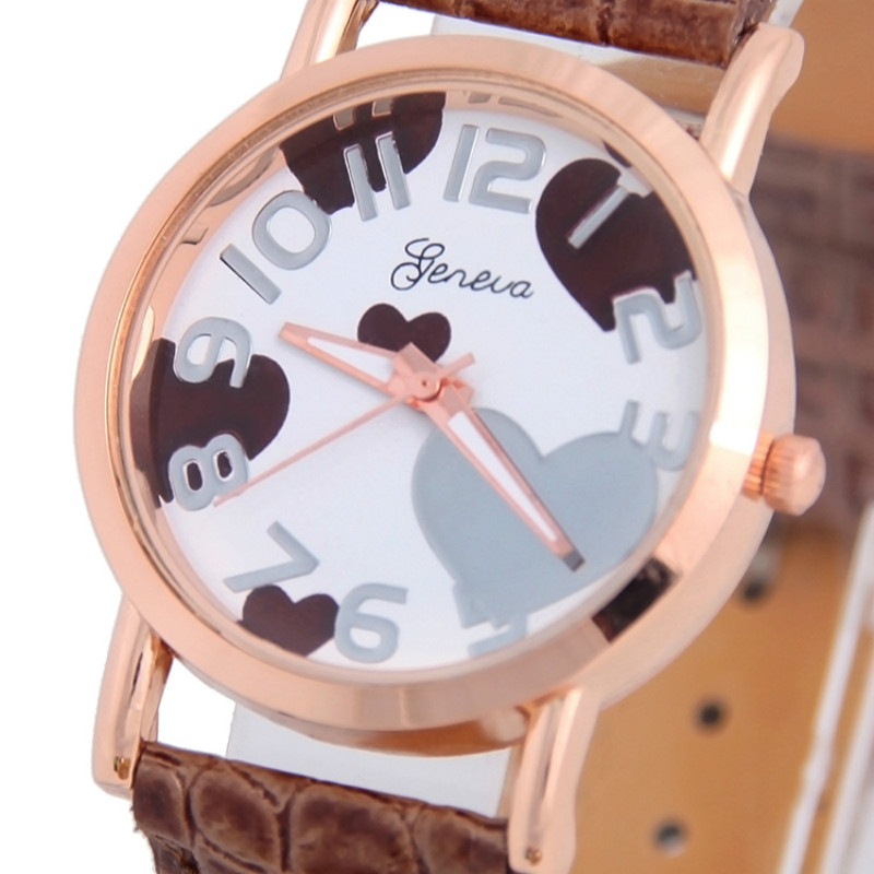 Genuine Leather Quartz Watches