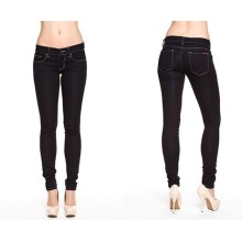 2016 OEM моды высокое качество самой дешевой цене 100% хлопок джинсовой тощий женский Жан брюки