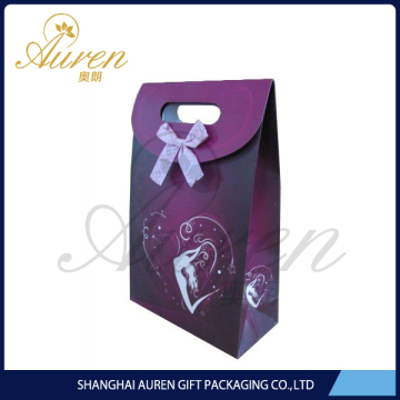 new design purple paper bag