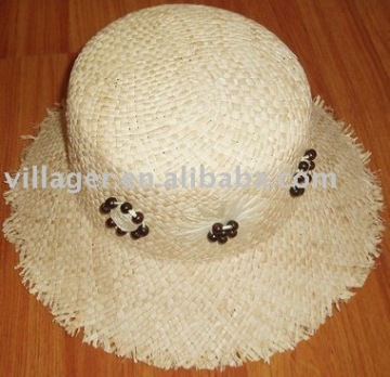 maize straw girl bucket