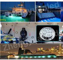 led underwater boat light for marine boat and yacht 6*3w