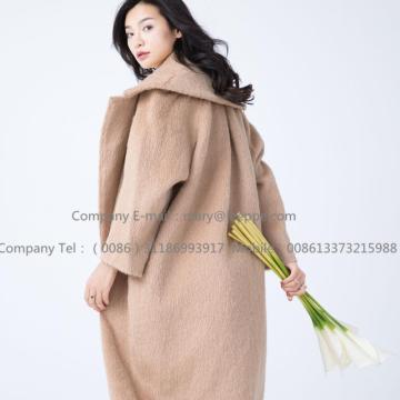 Cashmere Coat With Mohair
