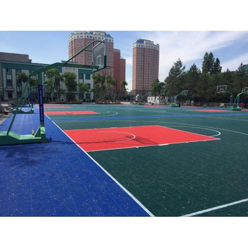 Enlio interlocking basketball court flooring material