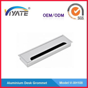 Desk grommet Aluminium alloy furniture wire cable grommet