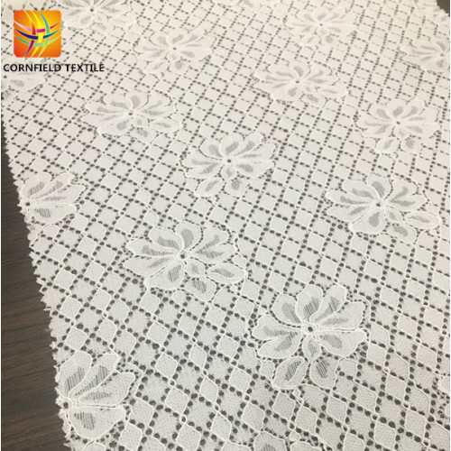 Wonderful air permeable lace fabric for dress making