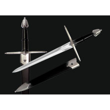 Handcrafted Steel Short Sword with Leather Sheath