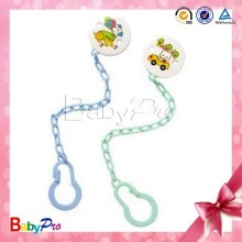 2016 New Design Promotion Pacifier Chain Clip Pacifier Chain and Clip Pacifier Chain