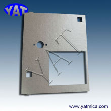 Mica lathing process hole punch press parts