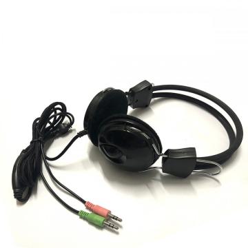 Günstiges kabelgebundenes Geflecht Gaming Headphone Headset