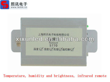 led sensor measures temperature and humidity degree, work with led controller and led sign