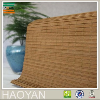 fashion woven horizontal wood blind