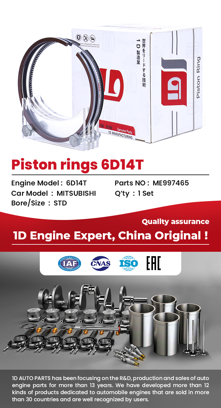 MITSUBISHI Piston Ring 6D14-T