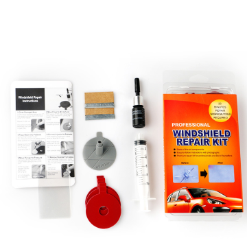 Car Windshield Cracked Glass Repair Kit: Glass Crack Fluid for Windshield Repair