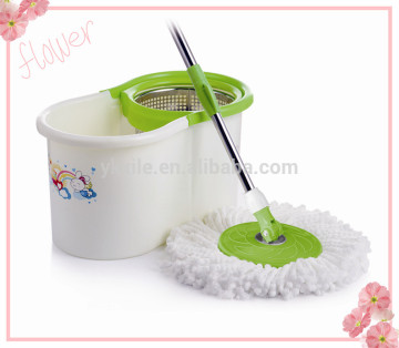 ROTATING ROUND SPINNER MOP MAGIC BUCKET