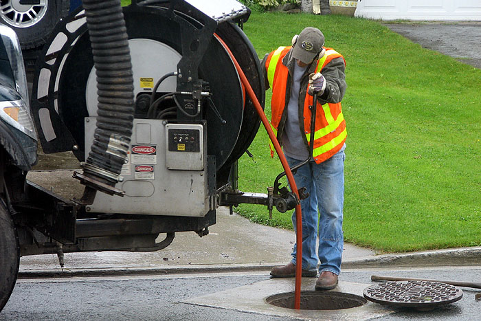 sewer-cleaning