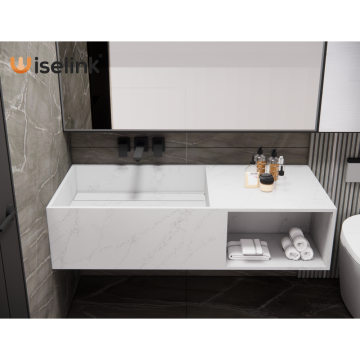 Wiselink customized solid surface vanity