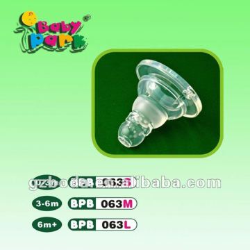 new product baby silicone nipple(baby teat,silicone baby teat ) 2015