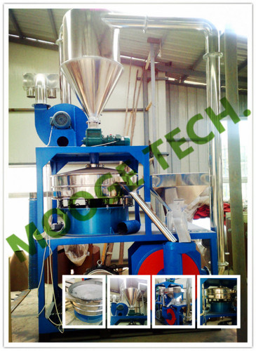 PP PE PVC Plastic Pulverizer Machine