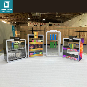 Smokeless Tobacco LED Acrylic Cigarette Display Stand