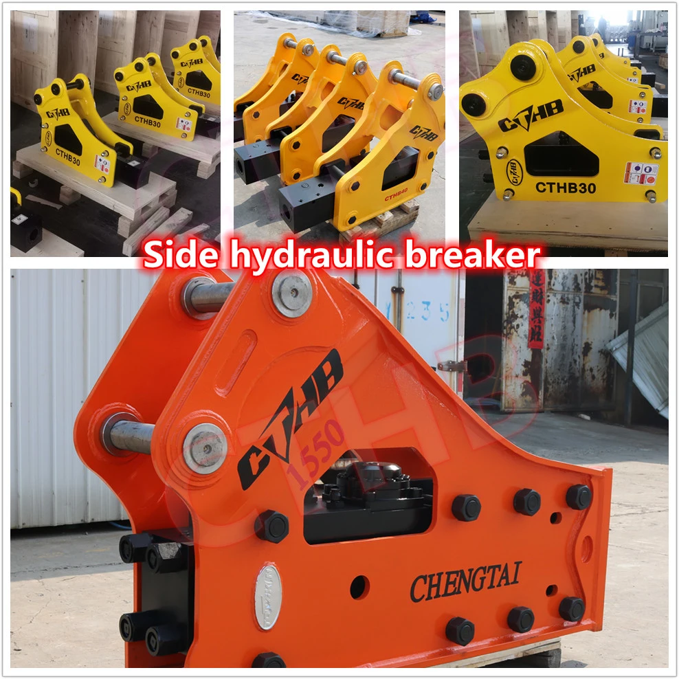 68mm Chisel Hydraulic Hammer Rock and Concrete Demolition Breaker Excavator