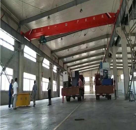 Lb Type Single Girder Explosion Proof Crane with Electric Hoist Capacity 1-20t Span 7.5-22.5m