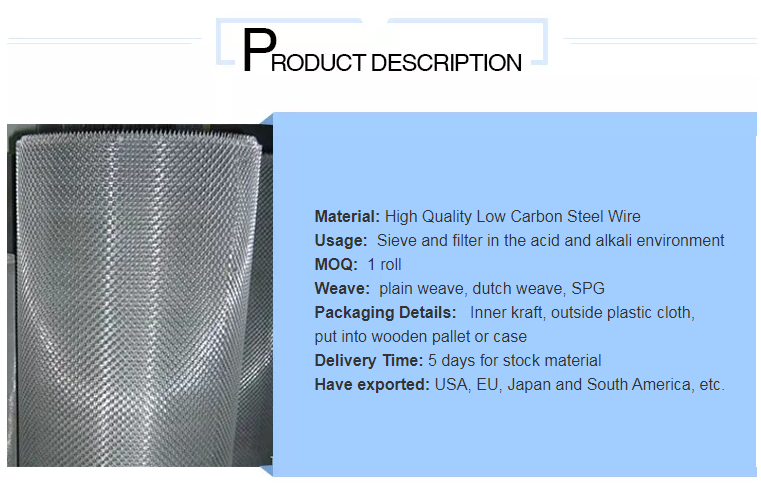 Plain steel wire cloth (4)