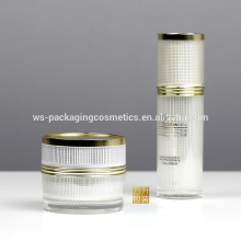 Round Cosmetic Containers Packaging For Cosmetic Products