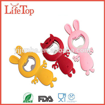 Promotion Gift Silicone Beer Opener, Bottle Opener