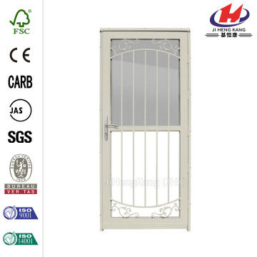 Waterford Almond Recessed Mount All Season Security Door